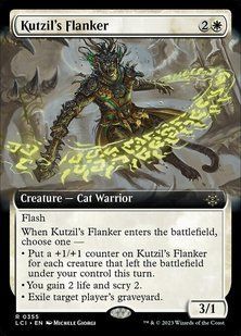 Kutzil's Flanker &mdash; Magic: The Gathering, The Lost Caverns of Ixalan #355, Foil, English &mdash; фото товару
