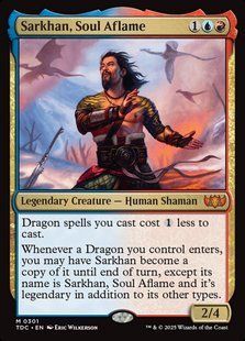 Sarkhan, Soul Aflame &mdash; Magic: The Gathering, Tarkir: Dragonstorm Commander #301, Non-foil, English &mdash; фото товару