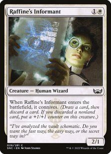 Raffine's Informant &mdash; Magic: The Gathering, Streets of New Capenna #26, Foil, English &mdash; фото товару