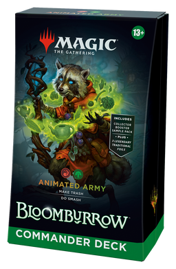 Колода формату Командир Animated Army випуску Bloomburrow – Magic: The Gathering blb-04 фото