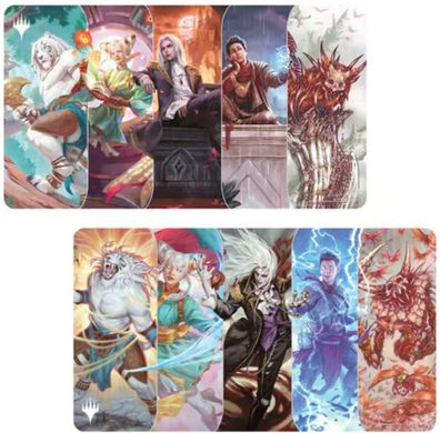 Двосторонній плеймат з зображенням Planeswalker Collage Double-Sided Gaming Playmat - Modern Horizons 3 plm-38443 фото