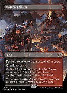 Restless Vents &mdash; Magic: The Gathering, The Lost Caverns of Ixalan #351, Non-foil, English &mdash; фото товару