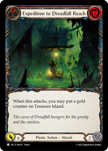 Карта Expedition to Dreadfall Reach (SEA #157) - Flesh and Blood High Seas &mdash; фото товару