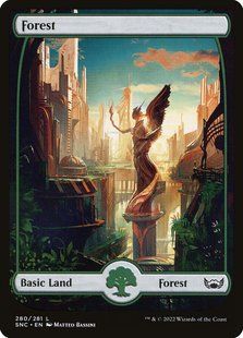 Forest &mdash; Magic: The Gathering, Streets of New Capenna #280, Non-foil, English &mdash; фото товару