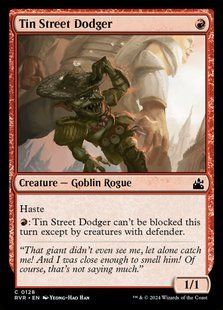 Tin Street Dodger &mdash; Magic: The Gathering, Ravnica Remastered #128, Non-foil, English &mdash; фото товару