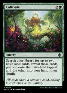 Cultivate &mdash; Magic: The Gathering, The Lost Caverns of Ixalan Commander #235, Non-foil, English &mdash; фото товару