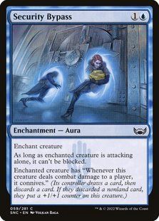 Security Bypass &mdash; Magic: The Gathering, Streets of New Capenna #59, Non-foil, English &mdash; фото товару