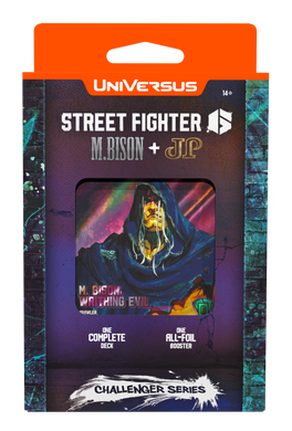 Дисплей 4 колод UniVersus Street Fighter 6 Challenger Series №2, EN &mdash; фото товару