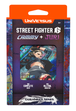 Дисплей 4 колод UniVersus Street Fighter 6 Challenger Series №2, EN &mdash; фото товару