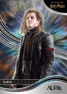 Колекційна карта Scabior &mdash; 2026 Kakawow Aura Harry Potter 25th Anniversary kaw/ahp/b-64 фото