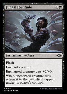 Fungal Fortitude &mdash; Magic: The Gathering, The Lost Caverns of Ixalan #106, Non-foil, English &mdash; фото товару