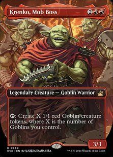Krenko, Mob Boss &mdash; Magic: The Gathering, Ravnica Remastered #430, Non-foil, English &mdash; фото товару