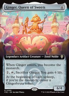 Ginger, Queen of Sweets &mdash; Magic: The Gathering, Reality Fracture Commander #99, Non-foil, English &mdash; фото товару