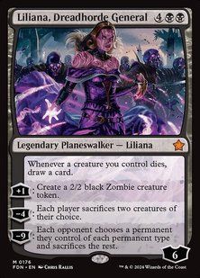 Карта Liliana, Dreadhorde General &mdash; фото товару