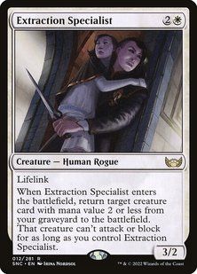 Extraction Specialist &mdash; Magic: The Gathering, Streets of New Capenna #12, Foil, English &mdash; фото товару