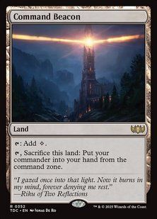 Command Beacon &mdash; Magic: The Gathering, Tarkir: Dragonstorm Commander #352, Non-foil, English &mdash; фото товару