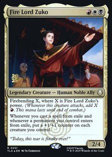 Карта Fire Lord Zuko &mdash; фото товару