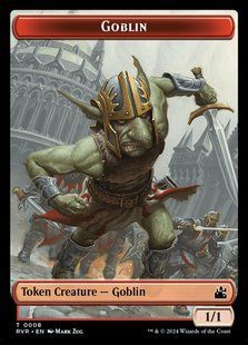 Goblin 1/1 &mdash; Magic: The Gathering, Ravnica Remastered Tokens #8, Non-foil, English &mdash; фото товару