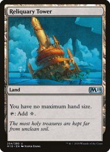 Reliquary Tower &mdash; Magic: The Gathering, Core Set 2019 #254, Non-foil, English &mdash; фото товару