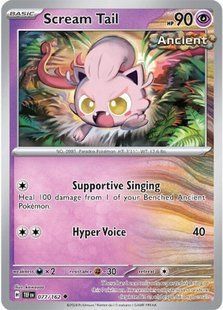 Карта Scream Tail (TEF #077) - Pokemon TCG Temporal Forces &mdash; фото товару