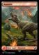 Mountain // Mountain &mdash; Magic: The Gathering, Jurassic World Collection #24, Foil, English