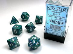 Набір гральних кубиків Chessex Speckled® Polyhedral Sea™ 7-Die Set acc-chx-255316 фото