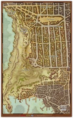 Набір мап DD5 Waterdeep Dragon Heist Map Set - Dungeons & Dragons &mdash; фото товару
