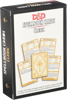 Карти заклинань Spellbook Cards: Cleric - Dungeons & Dragons WTCC56660000 фото
