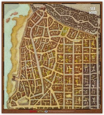 Набір мап DD5 Waterdeep Dragon Heist Map Set - Dungeons & Dragons &mdash; фото товару
