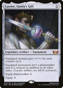 Luxior, Giada's Gift &mdash; Magic: The Gathering, Streets of New Capenna #240, Non-foil, English &mdash; фото товару