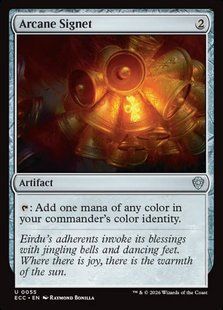 Arcane Signet &mdash; Magic: The Gathering, Lorwyn Eclipsed Commander #55, Non-foil, English &mdash; фото товару