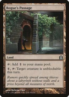 Rogue's Passage &mdash; Magic: The Gathering, Return to Ravnica #245, Non-foil, English &mdash; фото товару