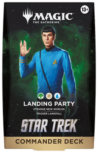 Командирська колода "Landing Party" випуску Star Trek - Magic: the Gathering trk-commander-landing-party фото