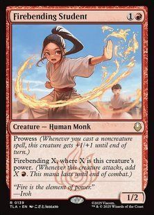 Firebending Student &mdash; Magic: The Gathering, Avatar: The Last Airbender #139, Non-foil, English &mdash; фото товару