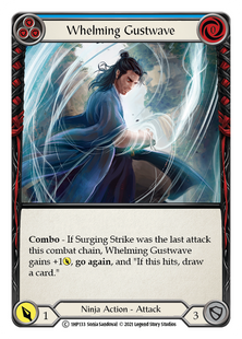 Whelming Gustwave &mdash; Flesh and Blood, History Pack 1 #1HP133, Non-foil, English &mdash; фото товару
