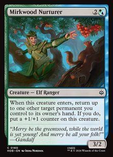 Карта Mirkwood Nurturer hob/160/en/foil фото
