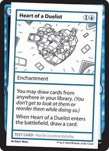 Heart of a Duelist &mdash; Magic: The Gathering, Mystery Booster 2 #530, Non-foil, English &mdash; фото товару
