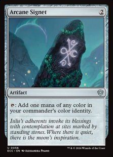 Arcane Signet &mdash; Magic: The Gathering, Lorwyn Eclipsed Commander #56, Non-foil, English &mdash; фото товару