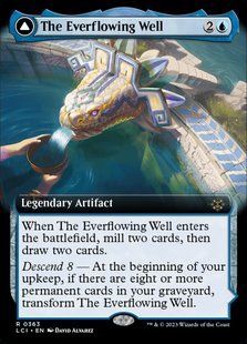 The Everflowing Well // The Myriad Pools &mdash; Magic: The Gathering, The Lost Caverns of Ixalan #363, Non-foil, Japanese &mdash; фото товару