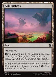 Ash Barrens &mdash; Magic: The Gathering, Teenage Mutant Ninja Turtles Eternal #60, Foil, English &mdash; фото товару