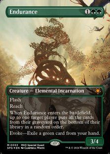 Endurance &mdash; Magic: The Gathering, Special Guests #53, Foil, English &mdash; фото товару