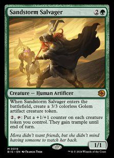 Sandstorm Salvager &mdash; Magic: The Gathering, The Big Score #19, Non-foil, English &mdash; фото товару
