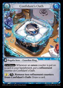 Confidant's Oath (DTR-027) &mdash; фото товару