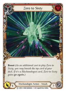 Zero to Sixty &mdash; Flesh and Blood, History Pack 1 #1HP211, Non-foil, English &mdash; фото товару