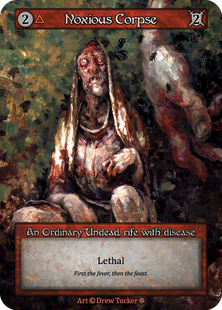 Noxious Corpse &mdash; Sorcery: Contested Realms, Gothic #got-noxious_corpse-b-s, Non-foil, English &mdash; фото товару