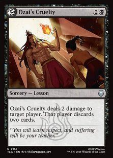 Карта Ozai's Cruelty &mdash; фото товару