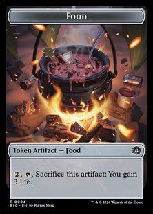 Food &mdash; Magic: The Gathering, The Big Score Tokens #4, Non-foil, English &mdash; фото товару