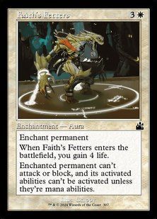 Faith's Fetters &mdash; Magic: The Gathering, Ravnica Remastered #307, Non-foil, English &mdash; фото товару