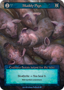 Карта Muddy Pigs випуску Gothic - Sorcery: Contested Realms &mdash; фото товару
