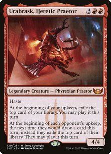 Urabrask, Heretic Praetor &mdash; Magic: The Gathering, Streets of New Capenna #129, Non-foil, English &mdash; фото товару